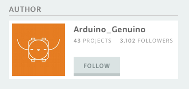 Arduino Author Example